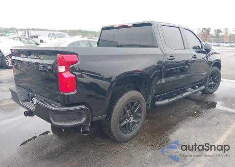 2025 Chevrolet Silverado 1500 2Wd Short Bed Custom z USA, uszkodzony, nr VIN 1GCPABEKXSZ277349